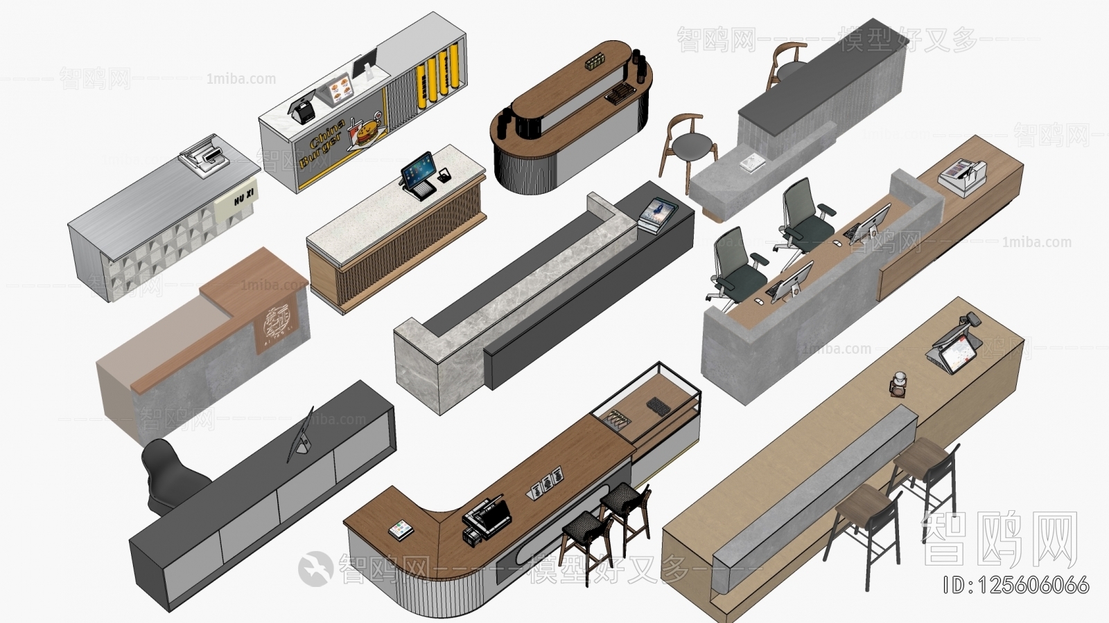 Modern Reception Desk