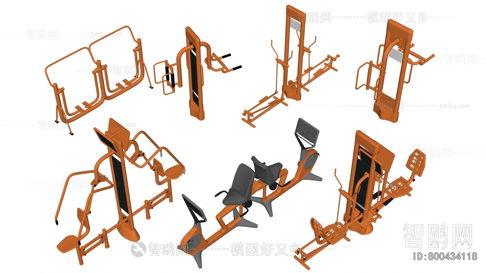 Modern Fitness Equipment