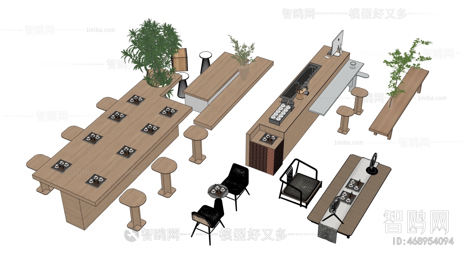 Modern Tea Tables And Chairs