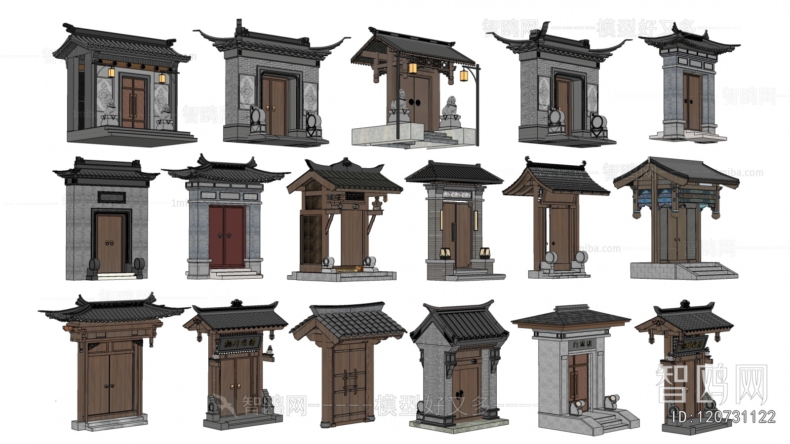 New Chinese Style Facade Element
