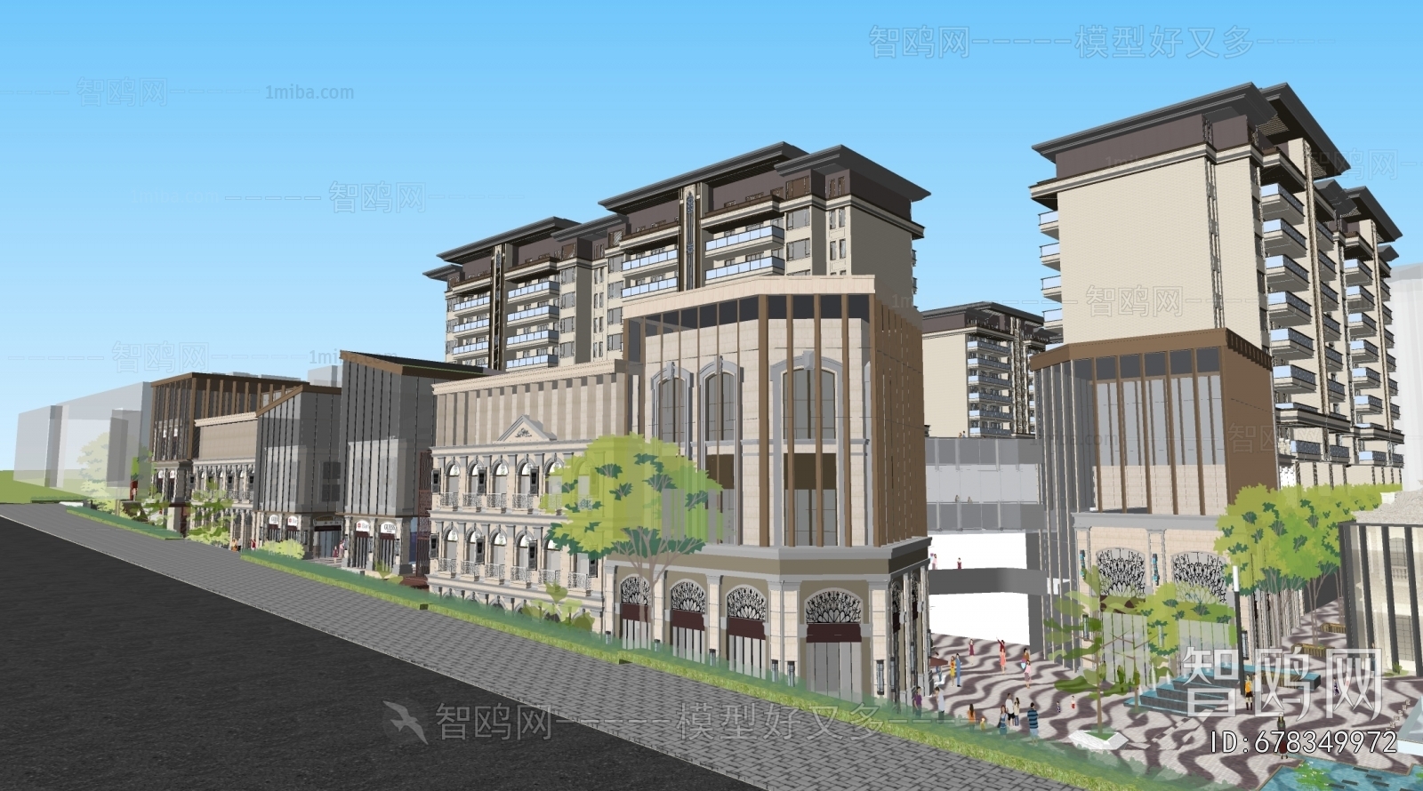 Modern Commercial Street