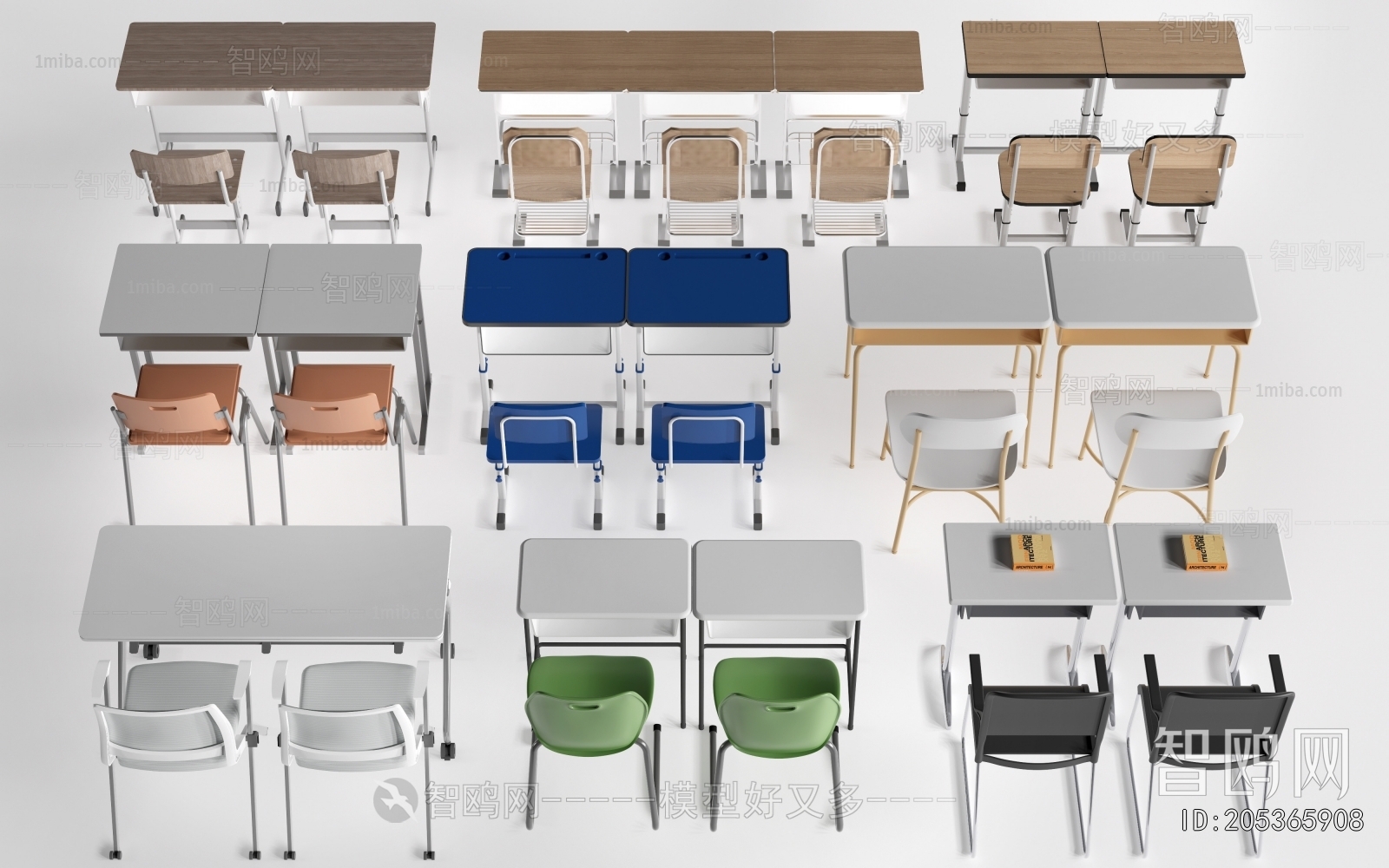 Modern Computer Desk And Chair