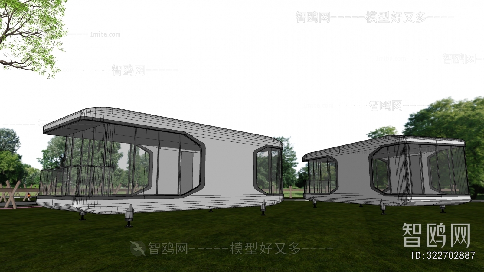 Modern Appearance Of Commercial Building