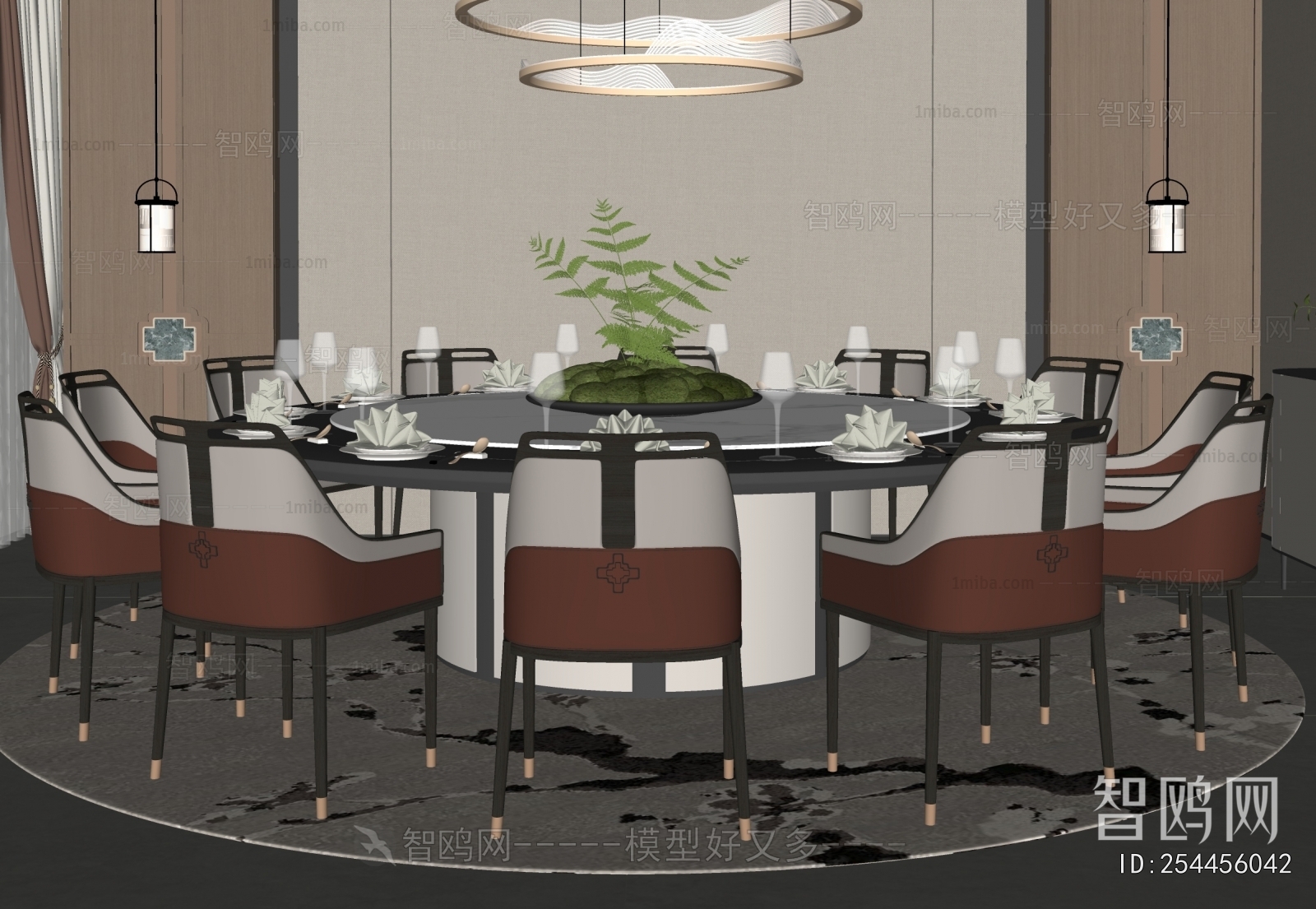New Chinese Style Dining Table And Chairs