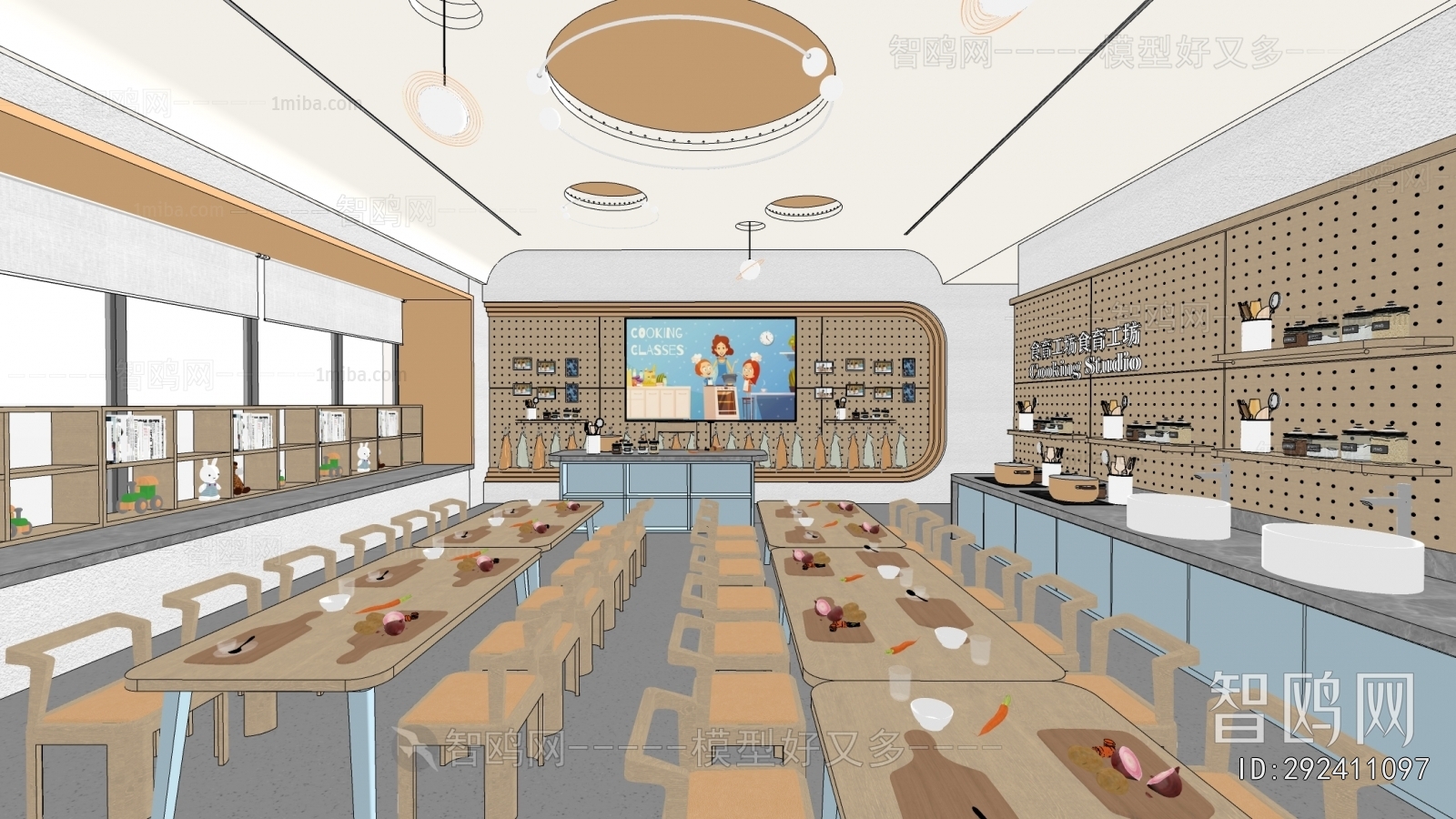 Modern Kindergarten Classrooms