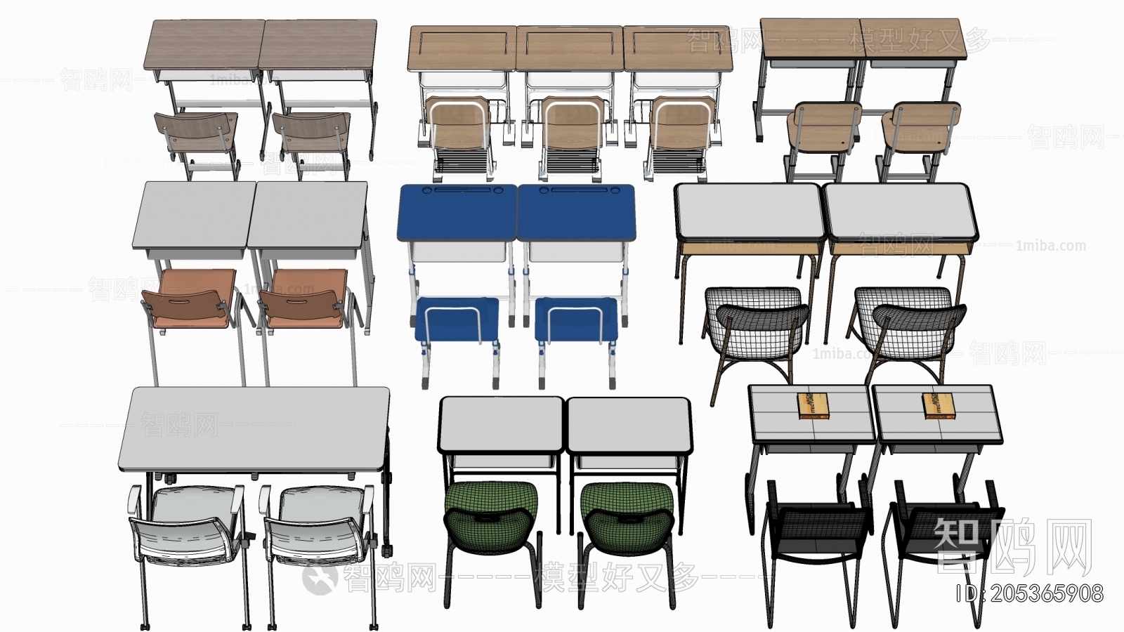 Modern Computer Desk And Chair