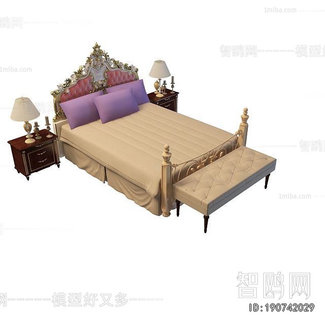 European Style Double Bed