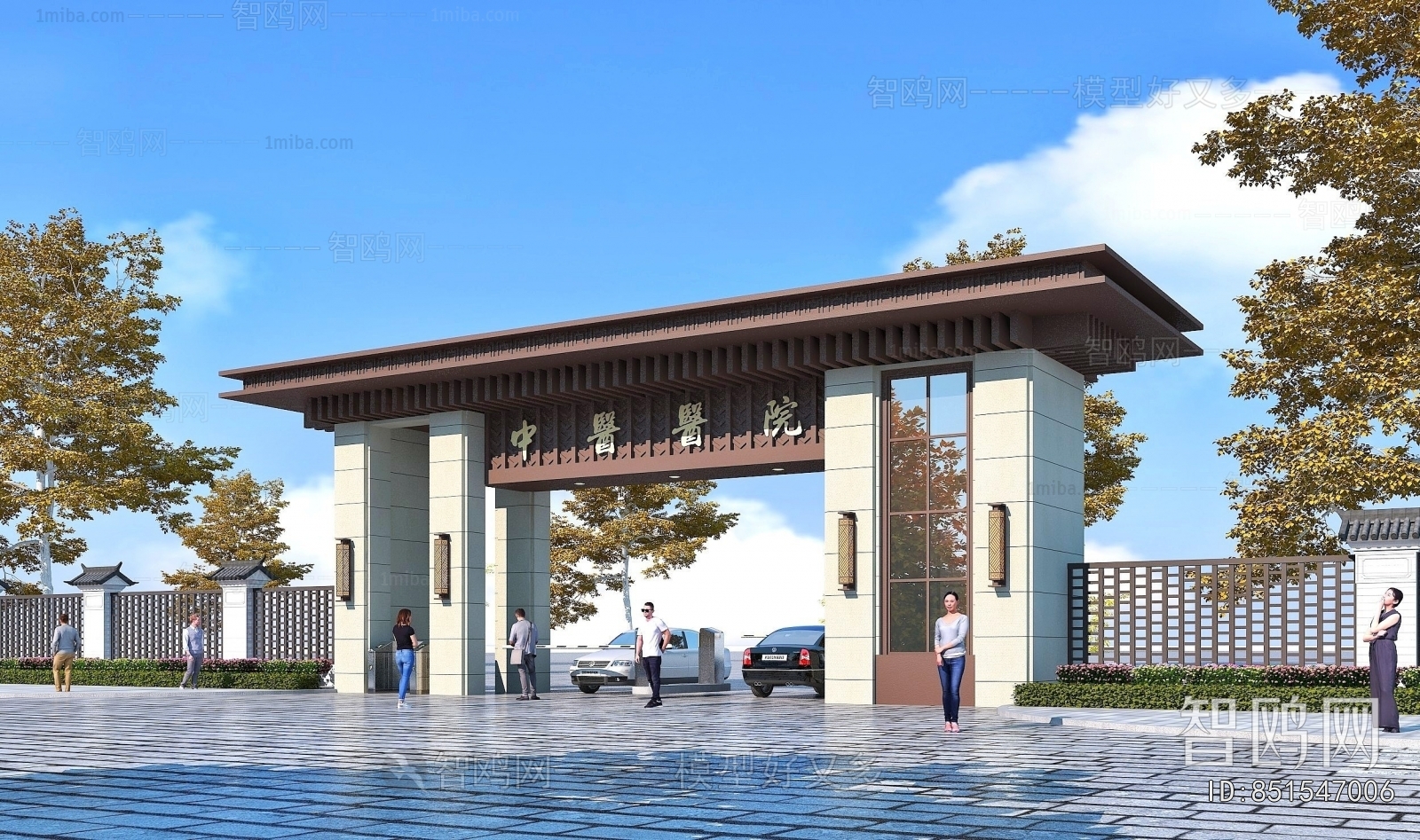 Chinese Style Facade Element