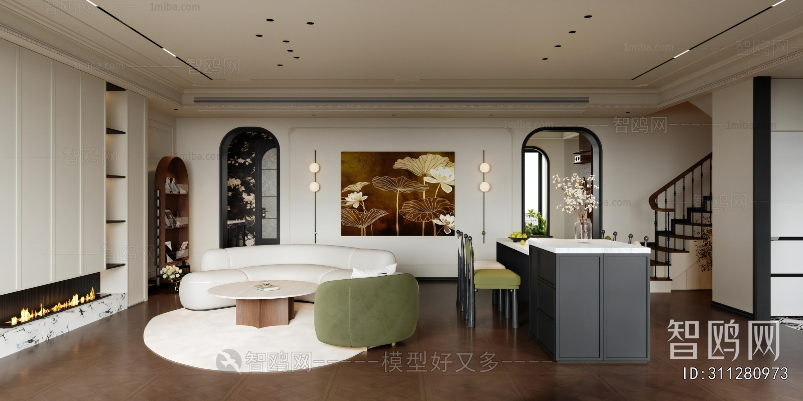 French Style A Living Room