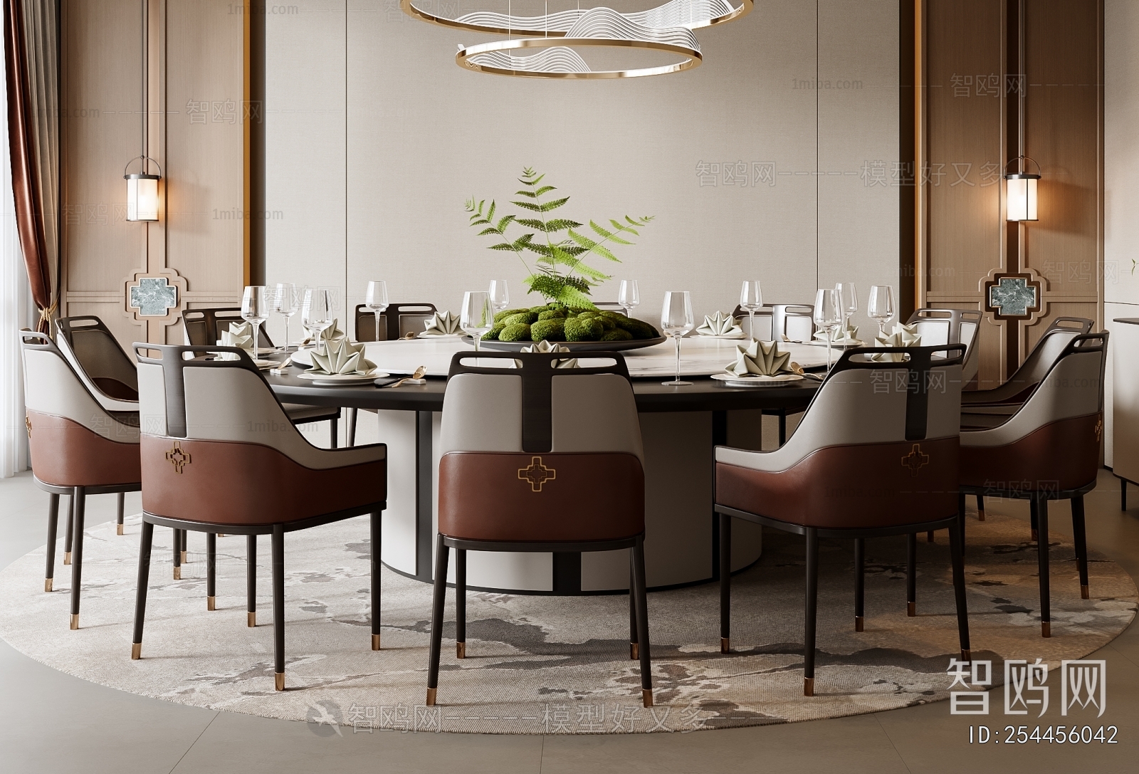 New Chinese Style Dining Table And Chairs