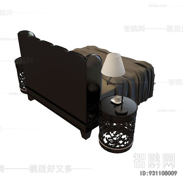 Chinese Style Double Bed