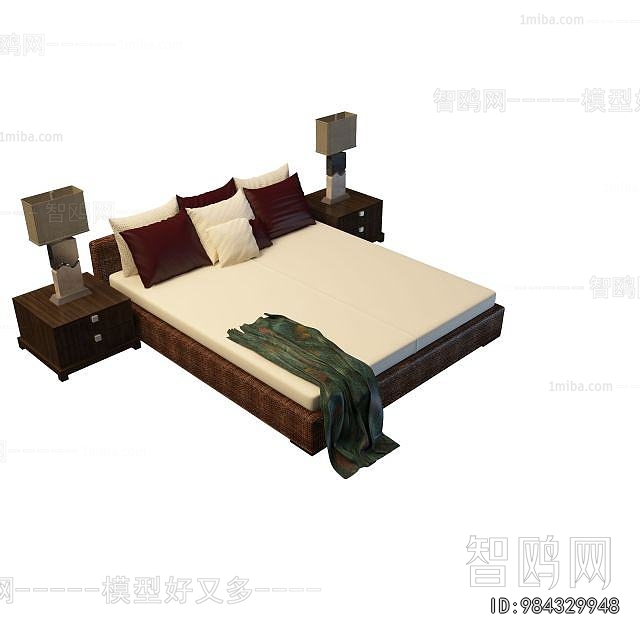 Modern Double Bed
