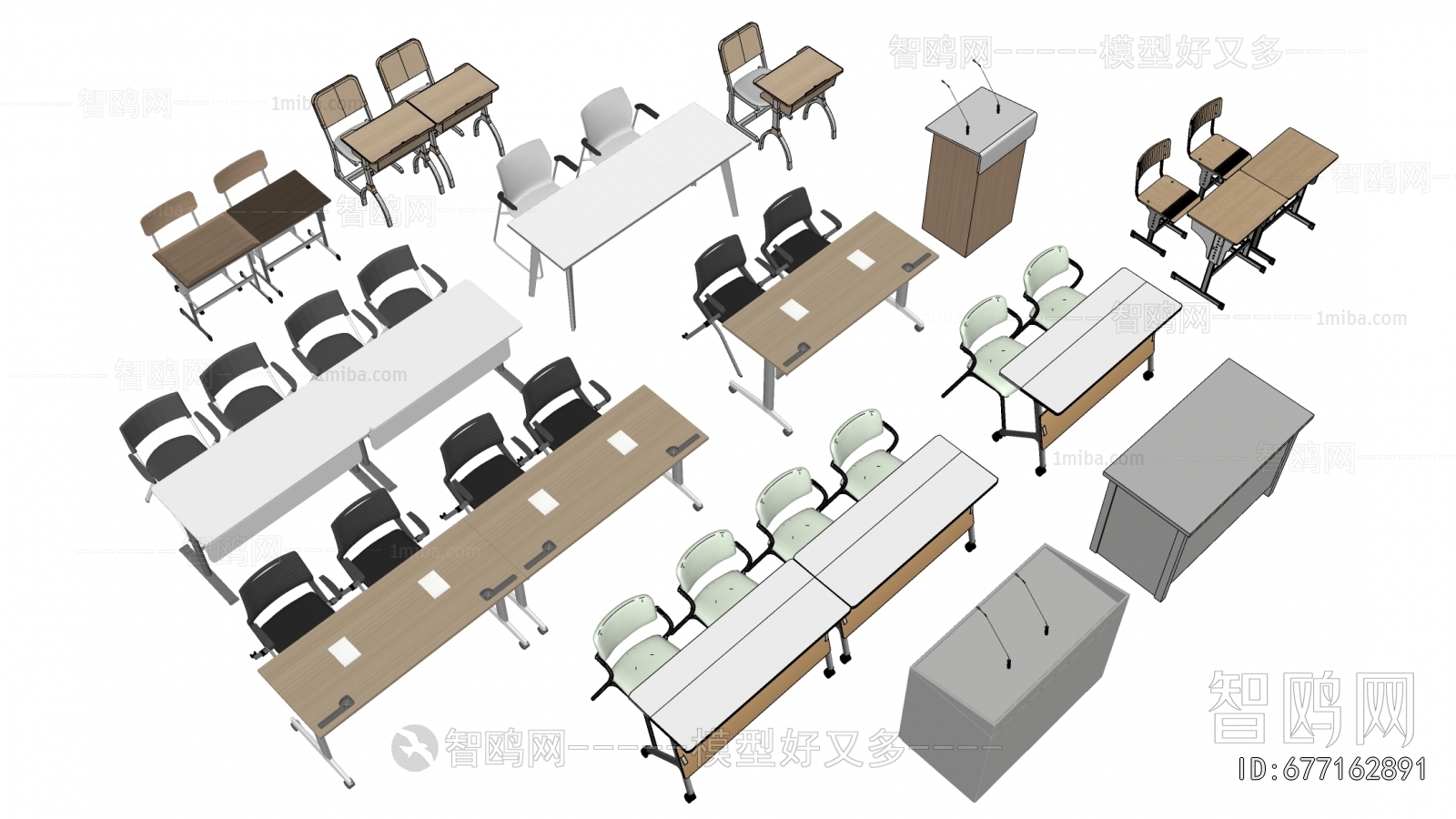 Modern Office Desk And Chair