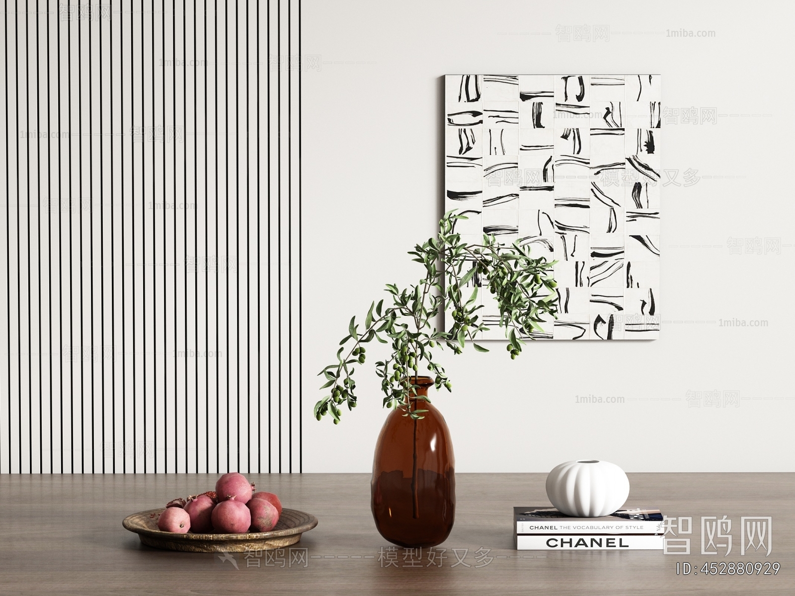 Modern Aquatic Green Plant