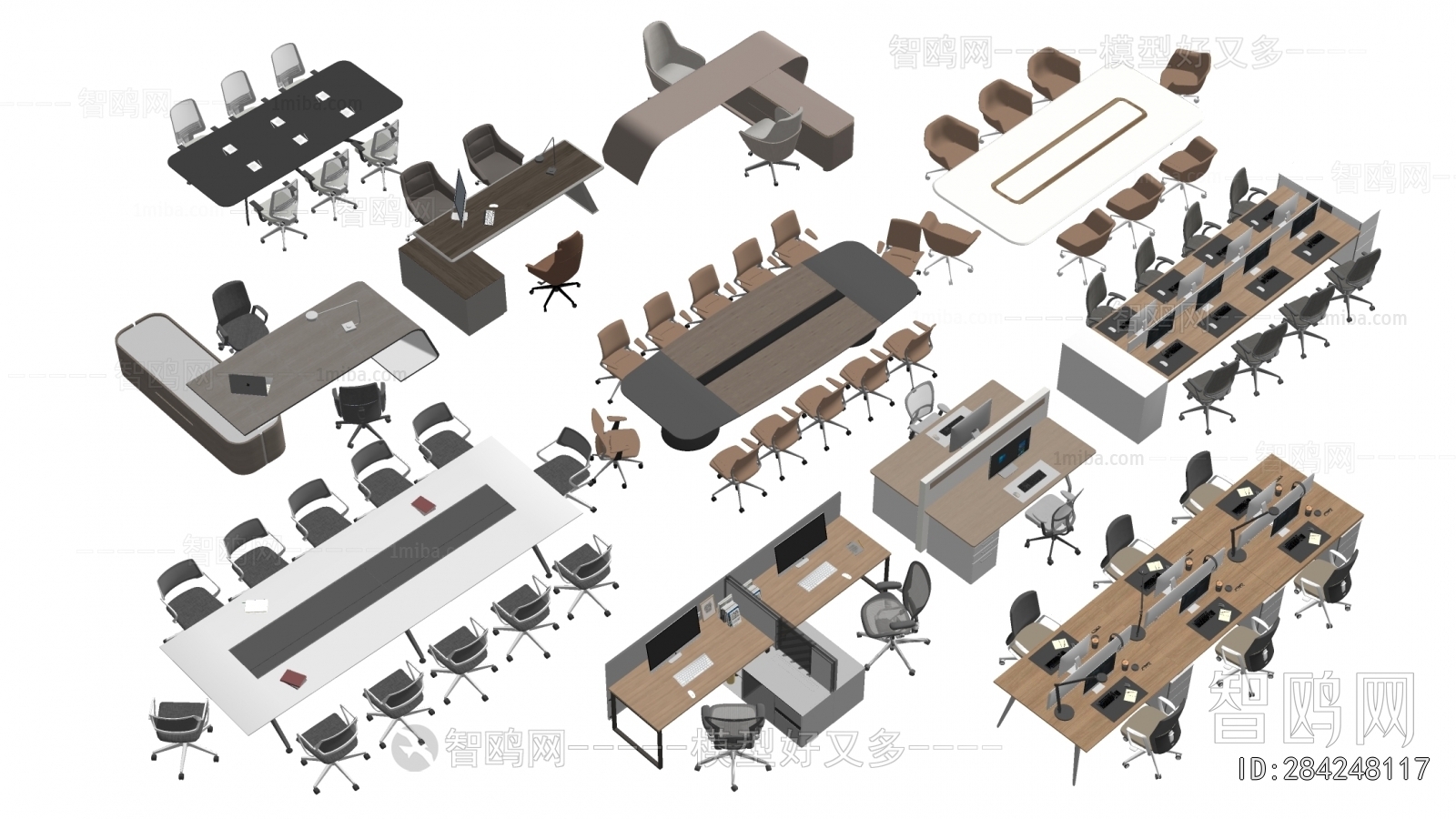 Modern Office Desk And Chair