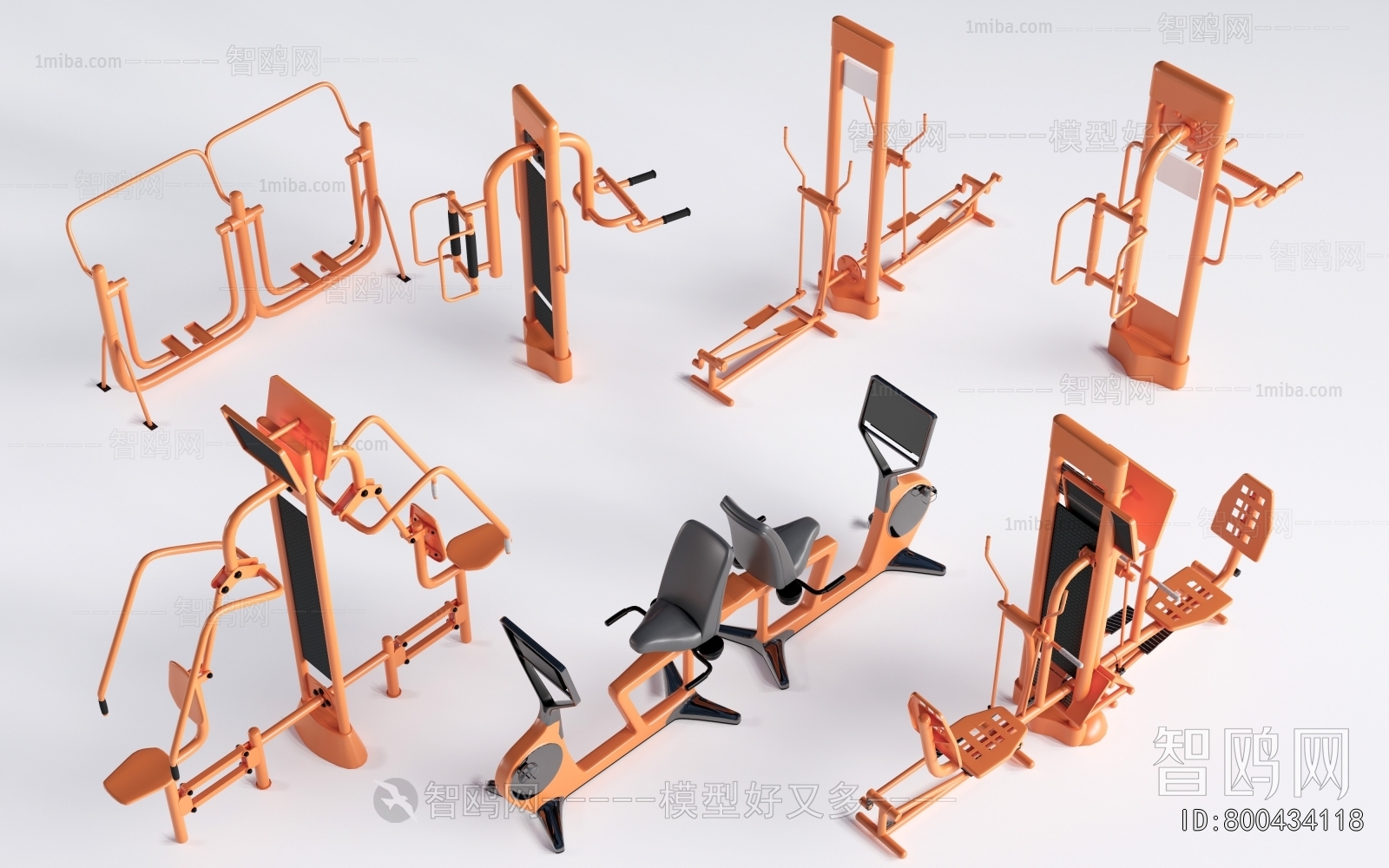 Modern Fitness Equipment
