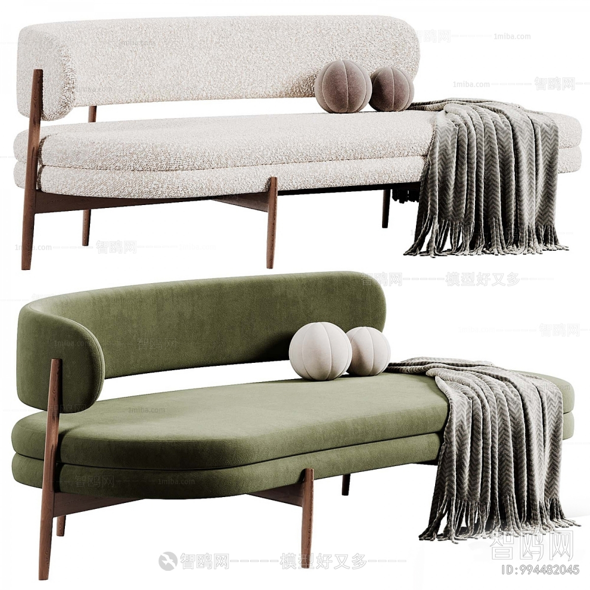 Modern Multi Person Sofa