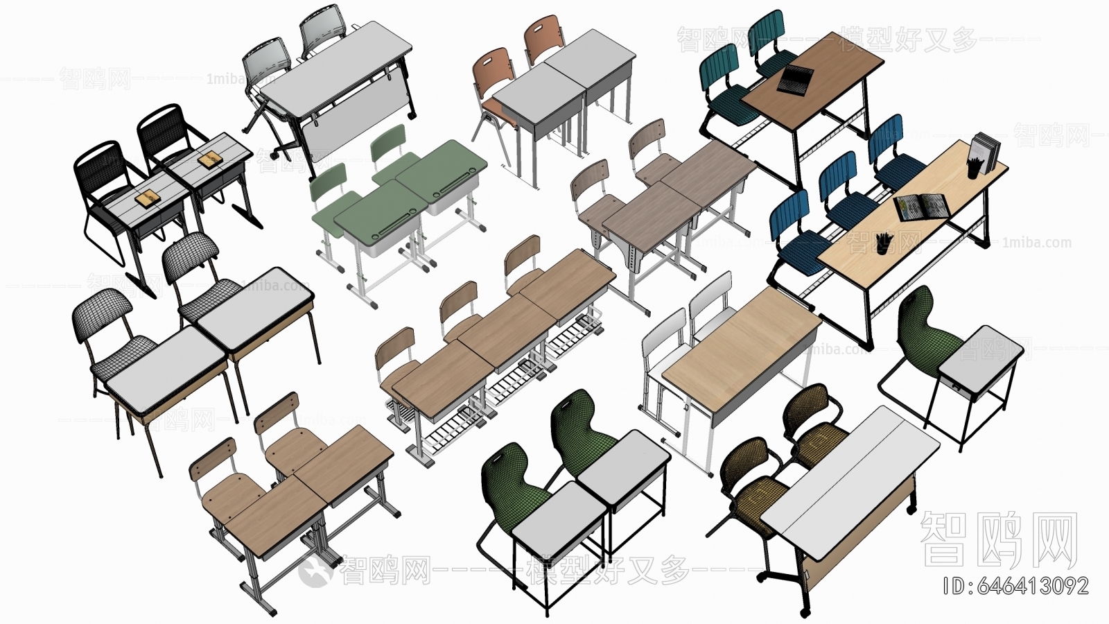 Modern Computer Desk And Chair