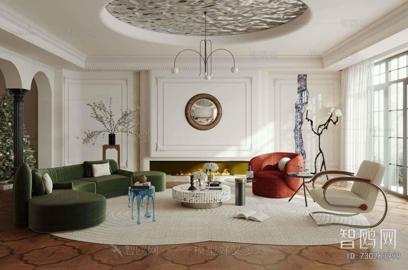 French Style A Living Room