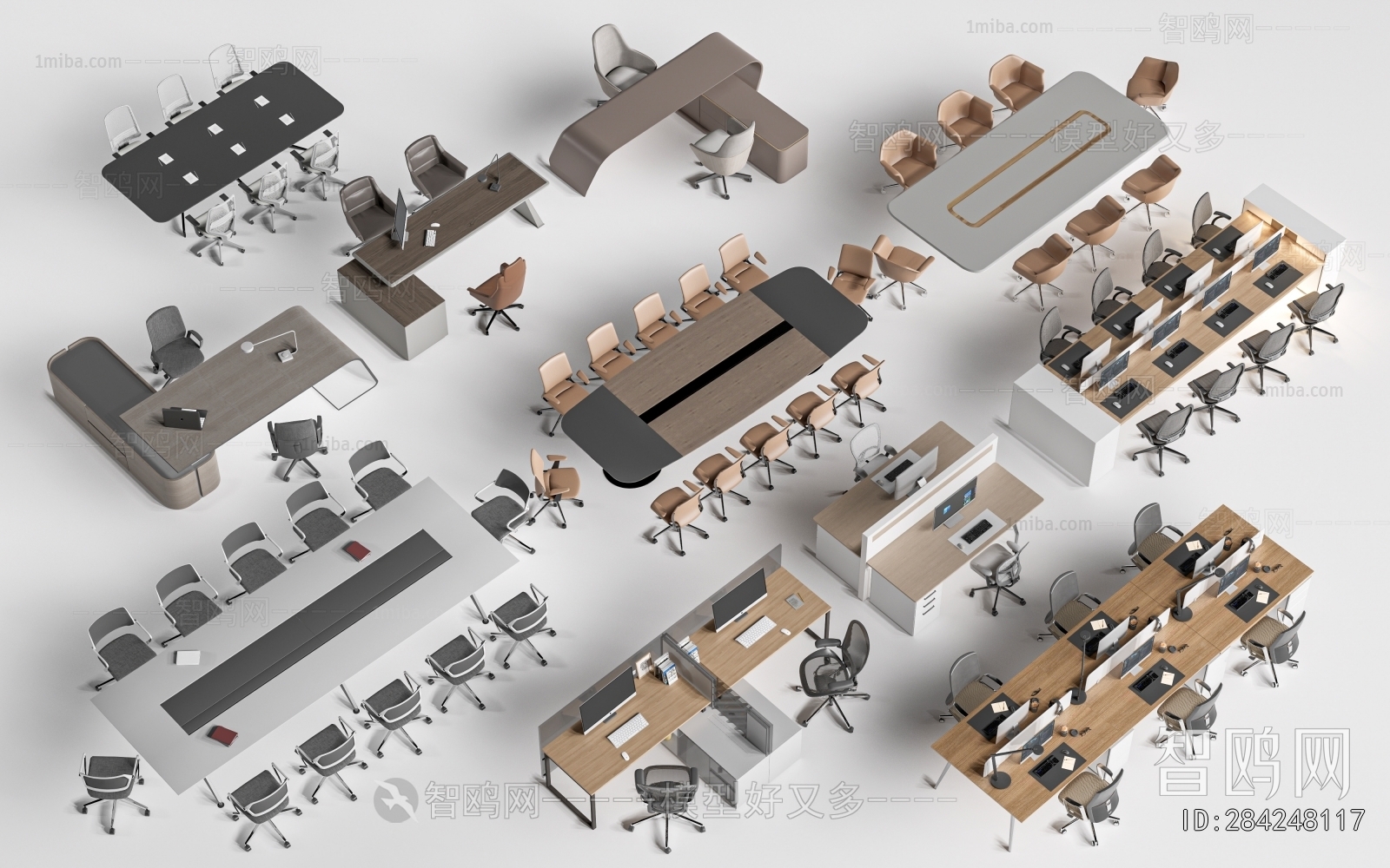 Modern Office Desk And Chair