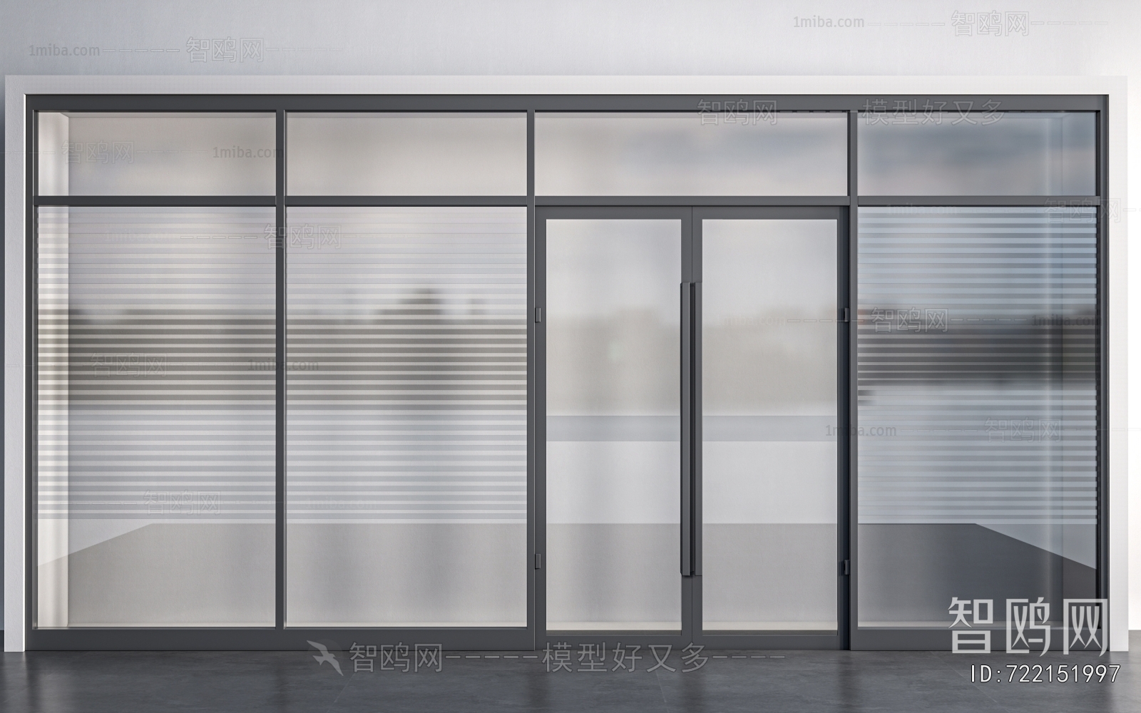 Modern Glass Screen Partition
