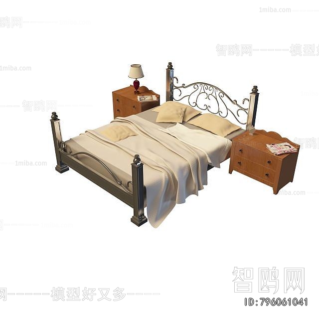 European Style Double Bed