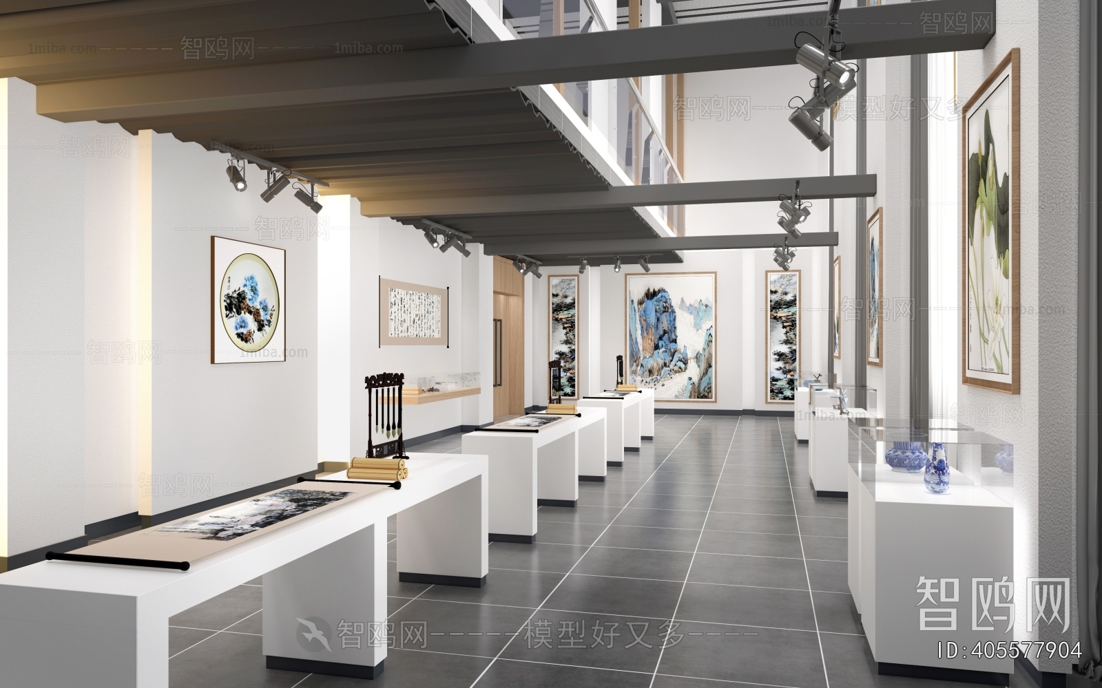 New Chinese Style Exhibition Hall