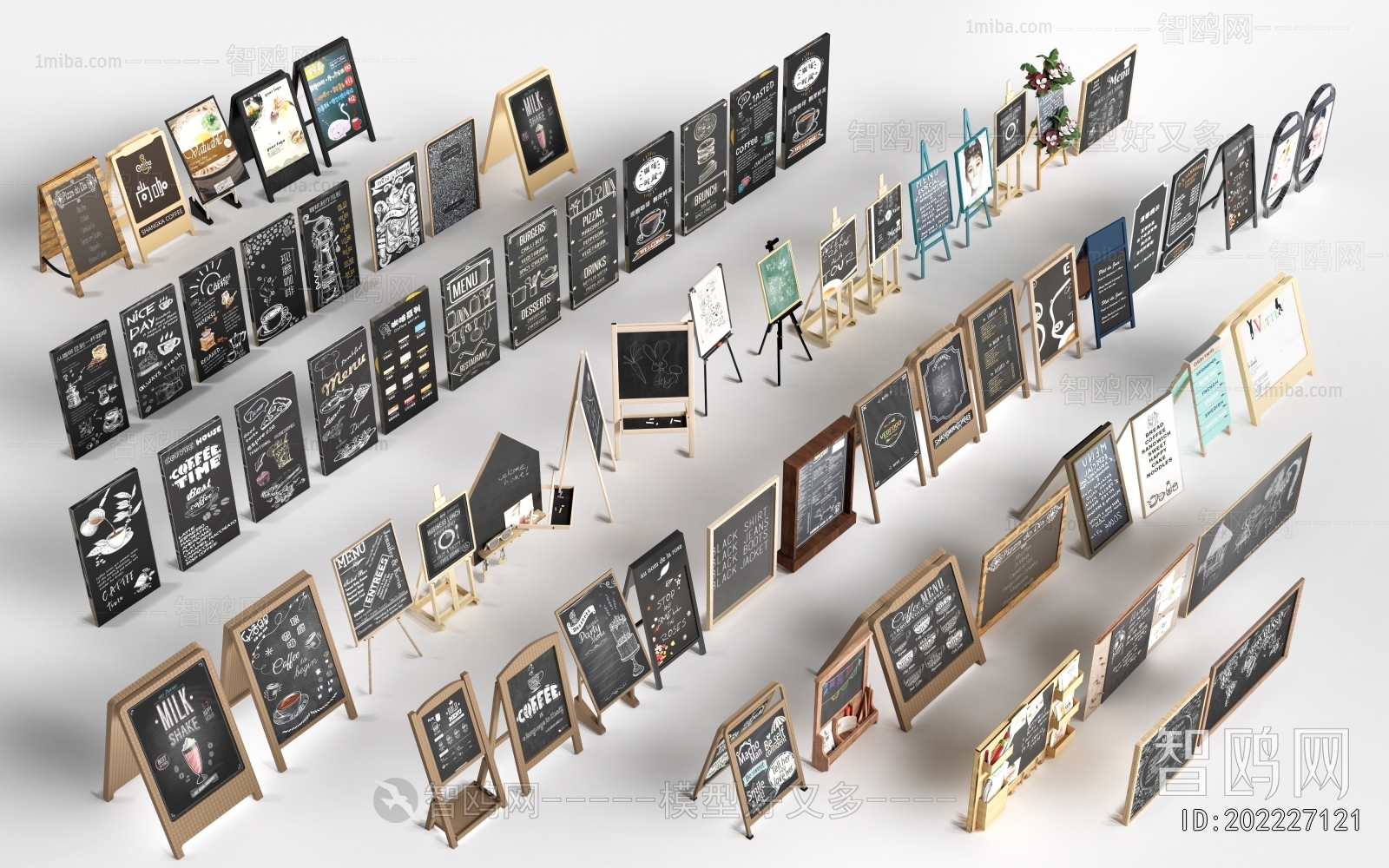 Modern Blackboard/whiteboard