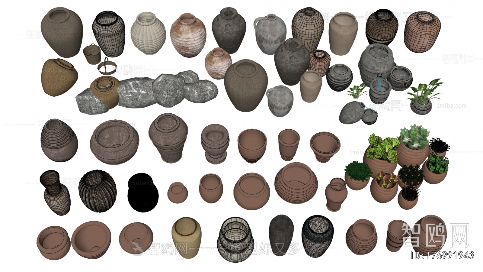 New Chinese Style Clay Pot