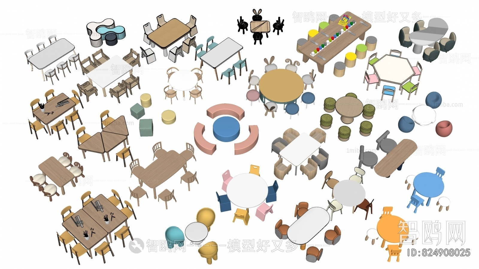 Modern Children's Table/chair