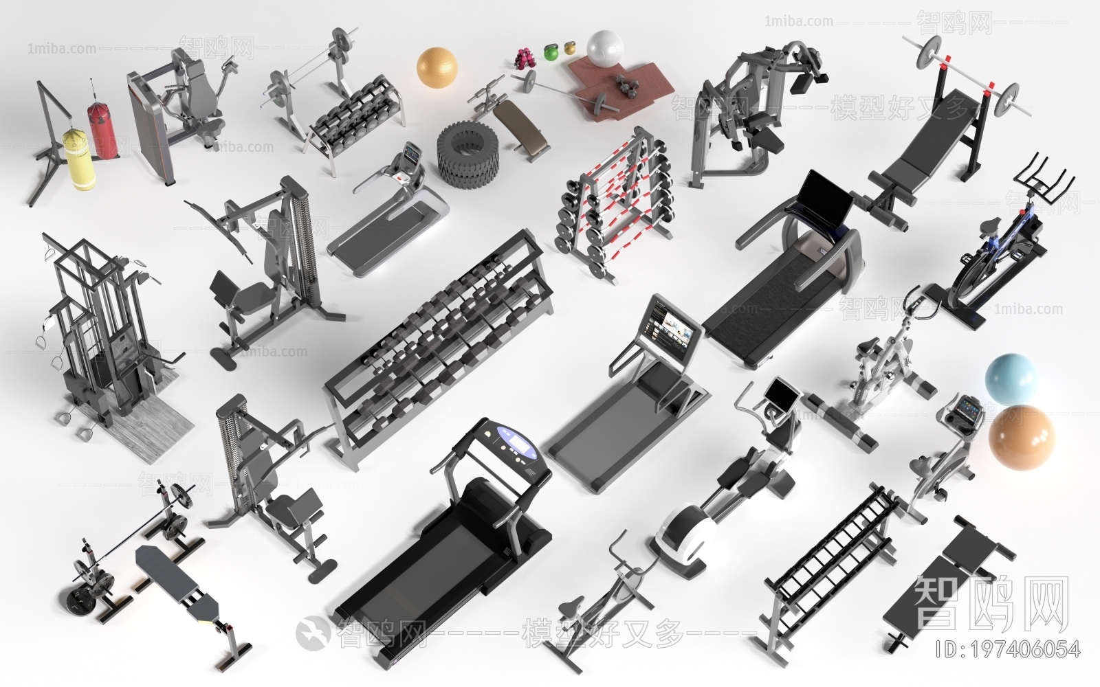 Modern Fitness Equipment