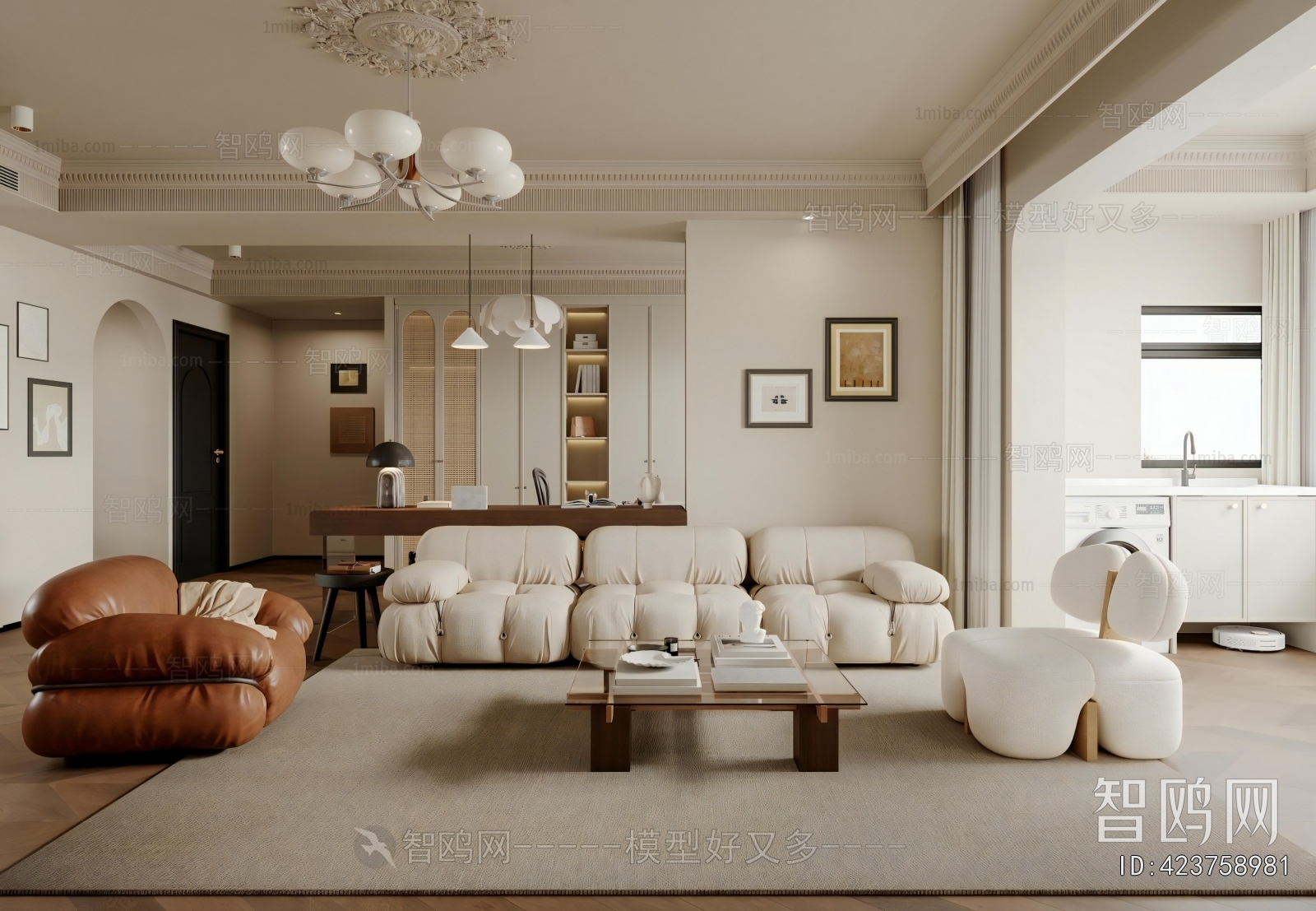 French Style Study Space