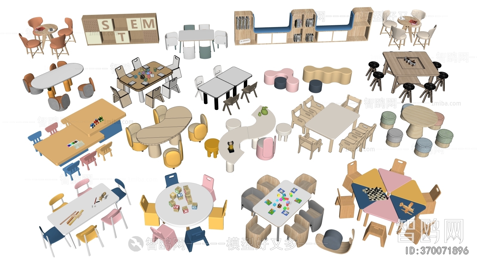 Modern Children's Table/chair