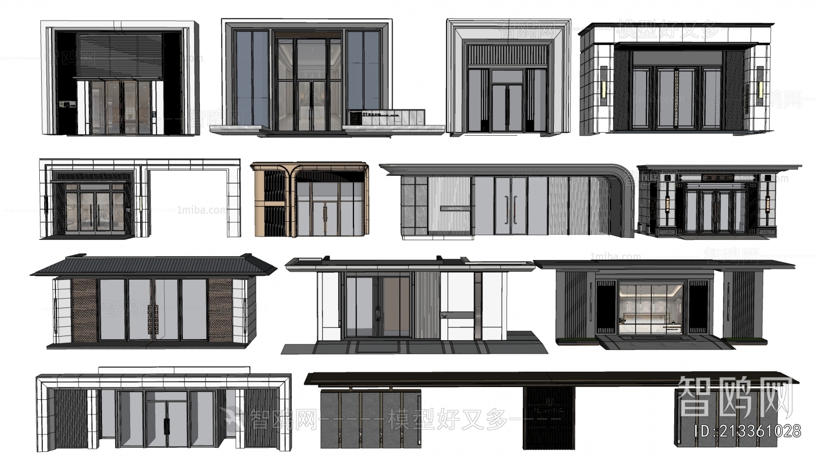 Modern Facade Element