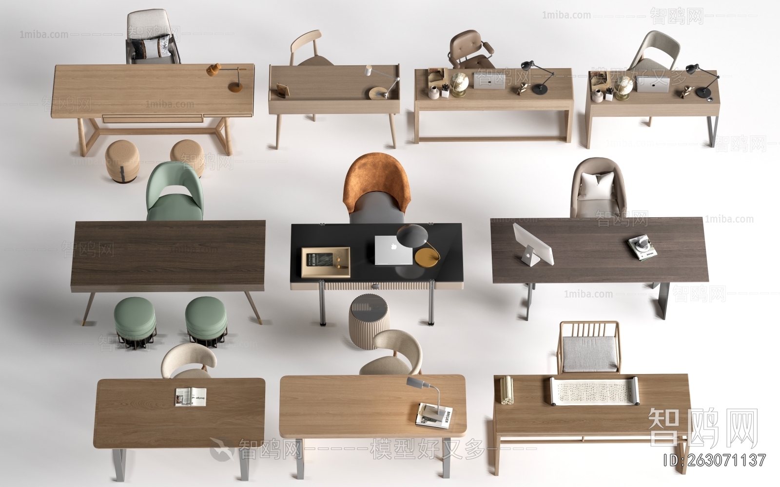 Modern Computer Desk And Chair