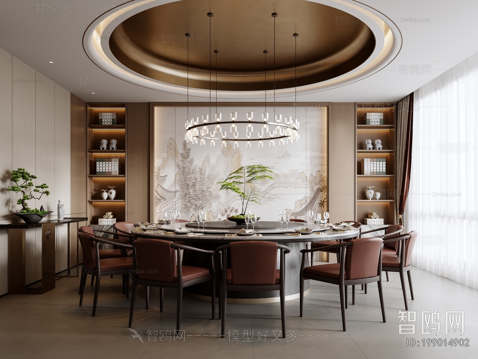 New Chinese Style Restaurant Box