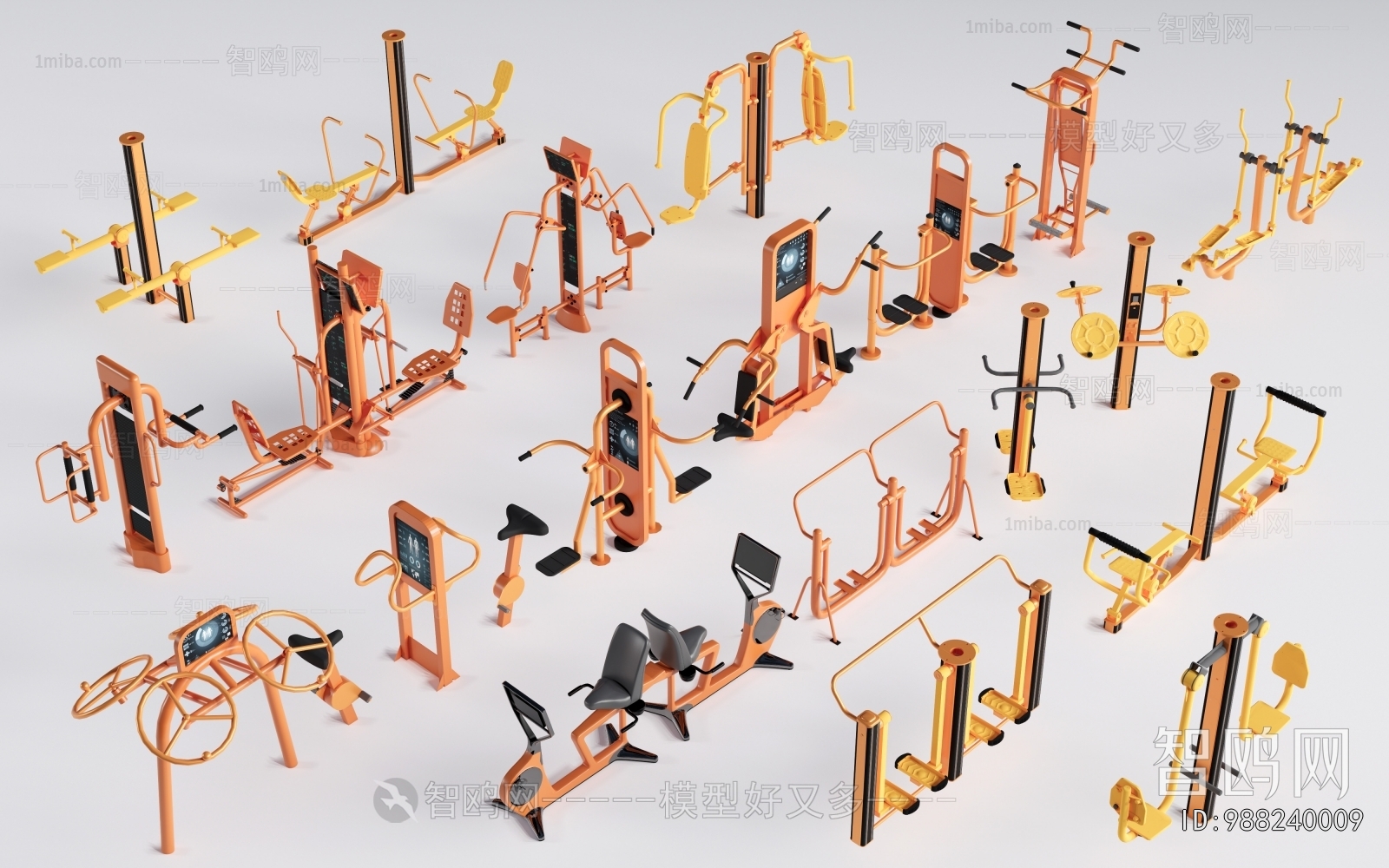 Modern Fitness Equipment