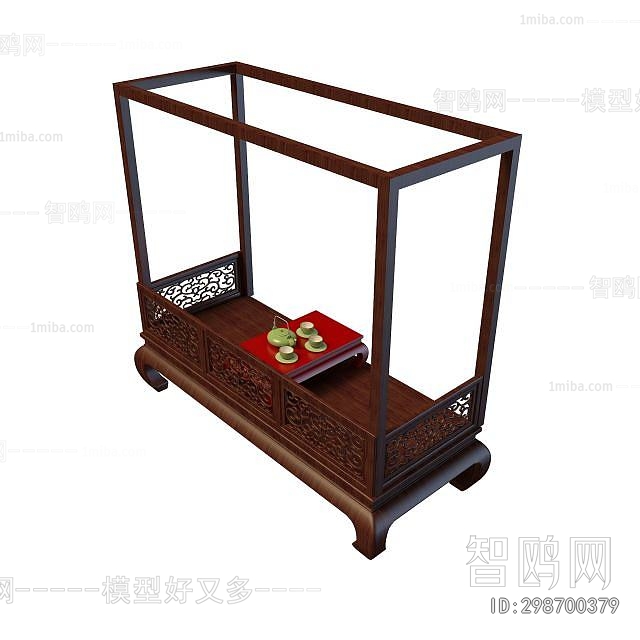 New Chinese Style Arhat Bed