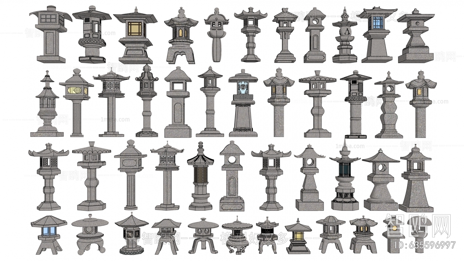 New Chinese Style Outdoor Light