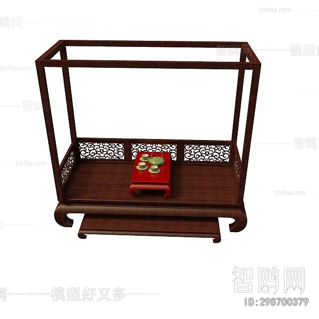 New Chinese Style Arhat Bed