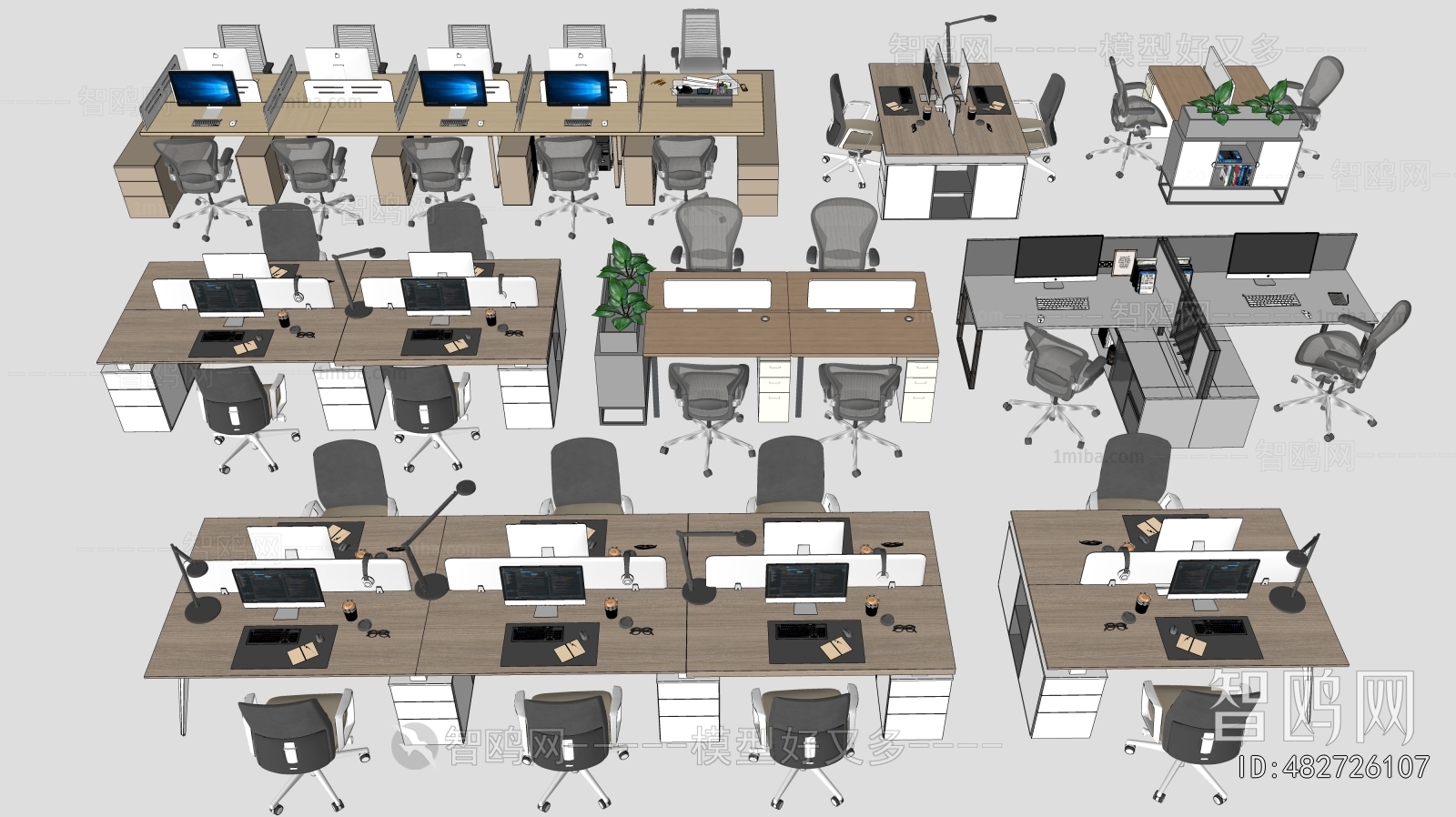 Modern Office Desk And Chair