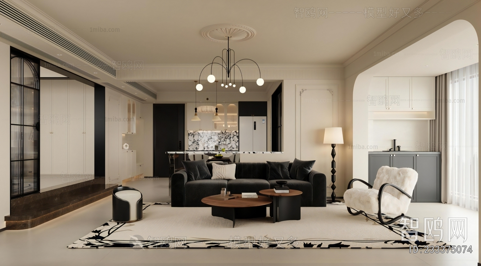 French Style A Living Room