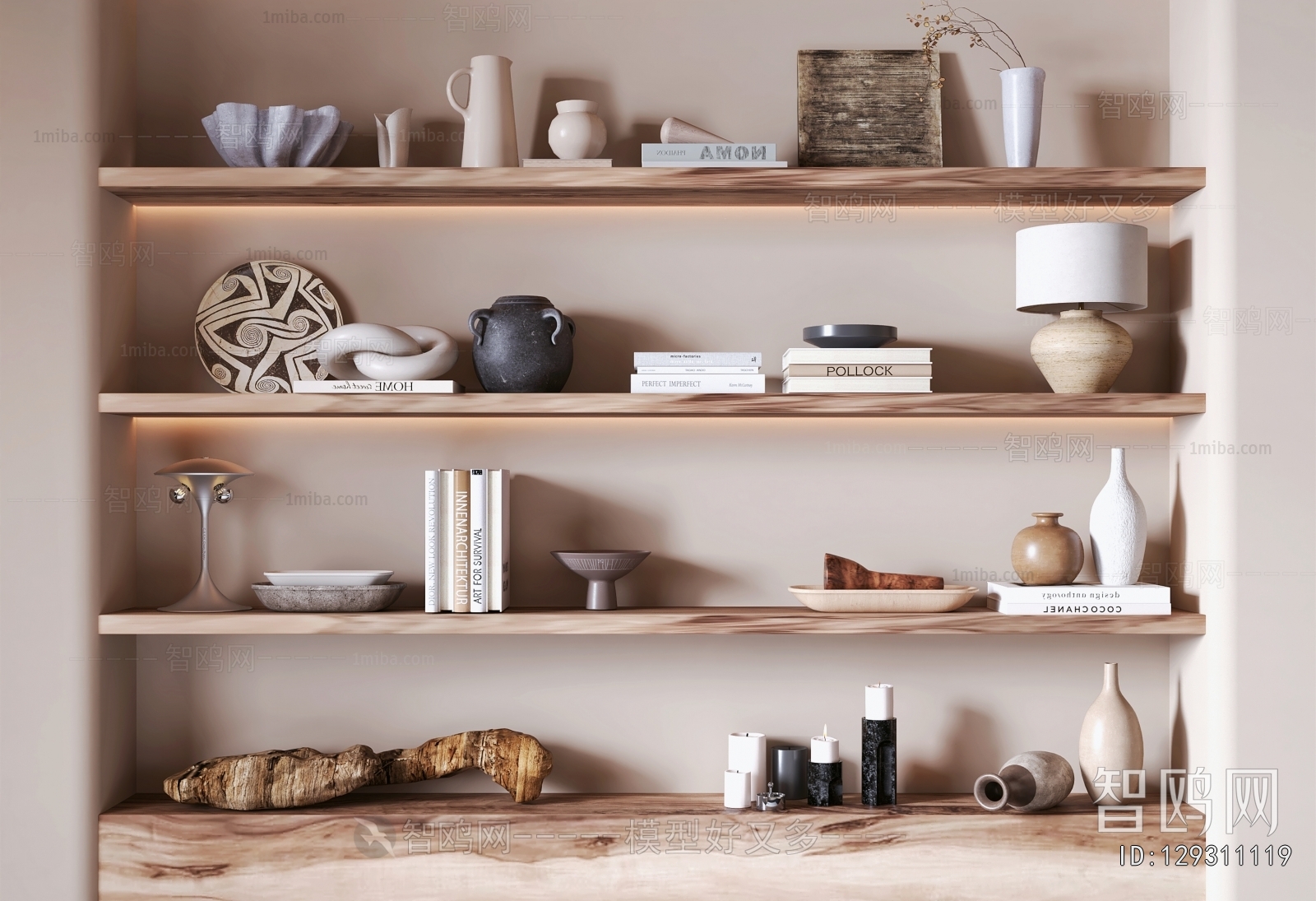 Wabi-sabi Style Decorative Set