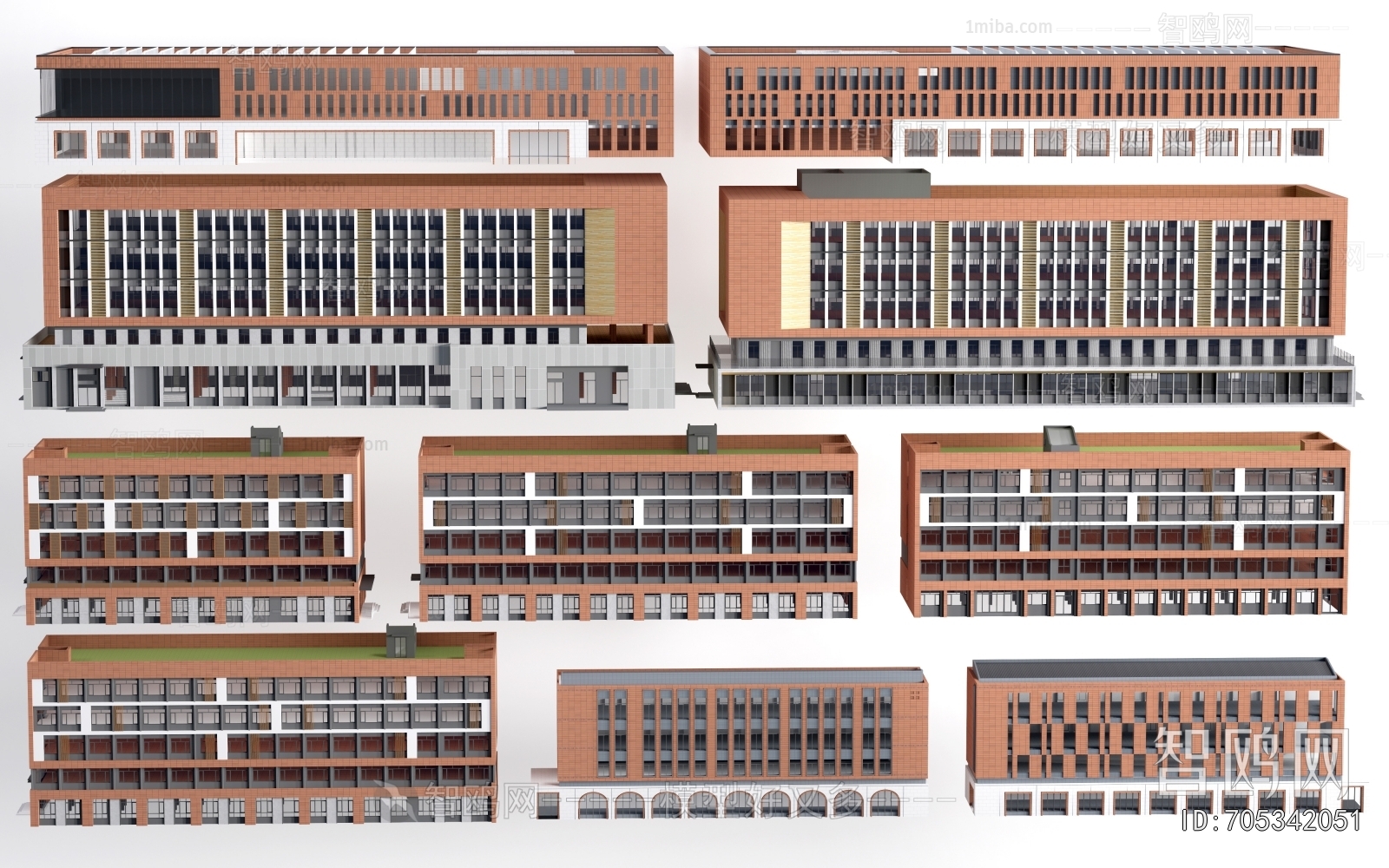 Modern School Building