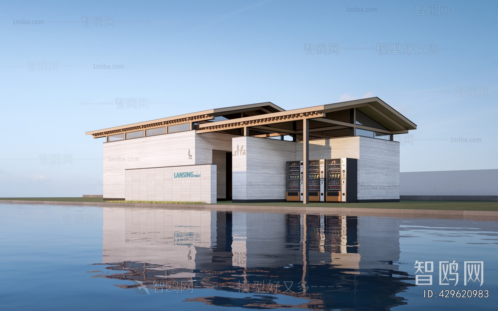 New Chinese Style Public Building