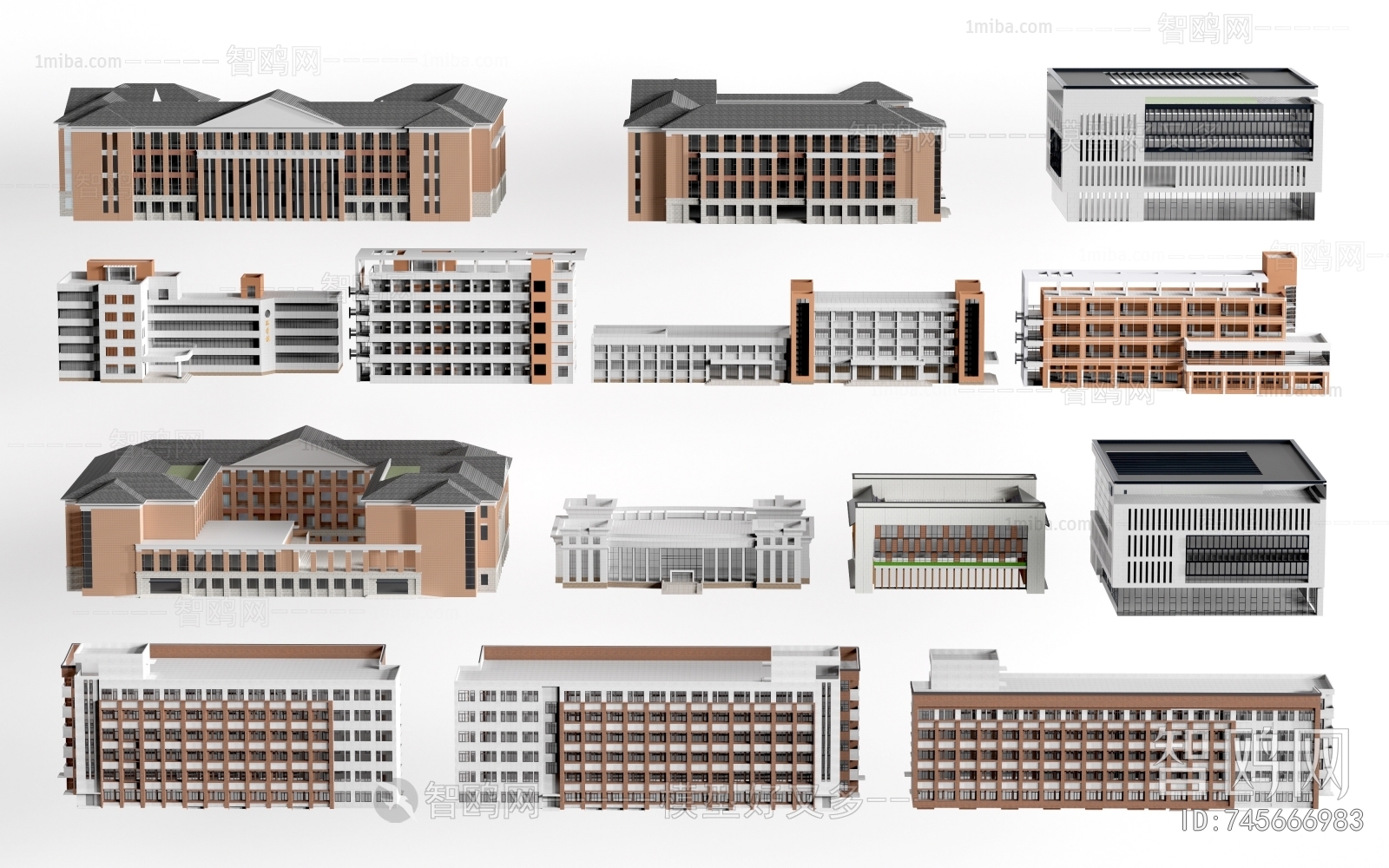 Modern School Building