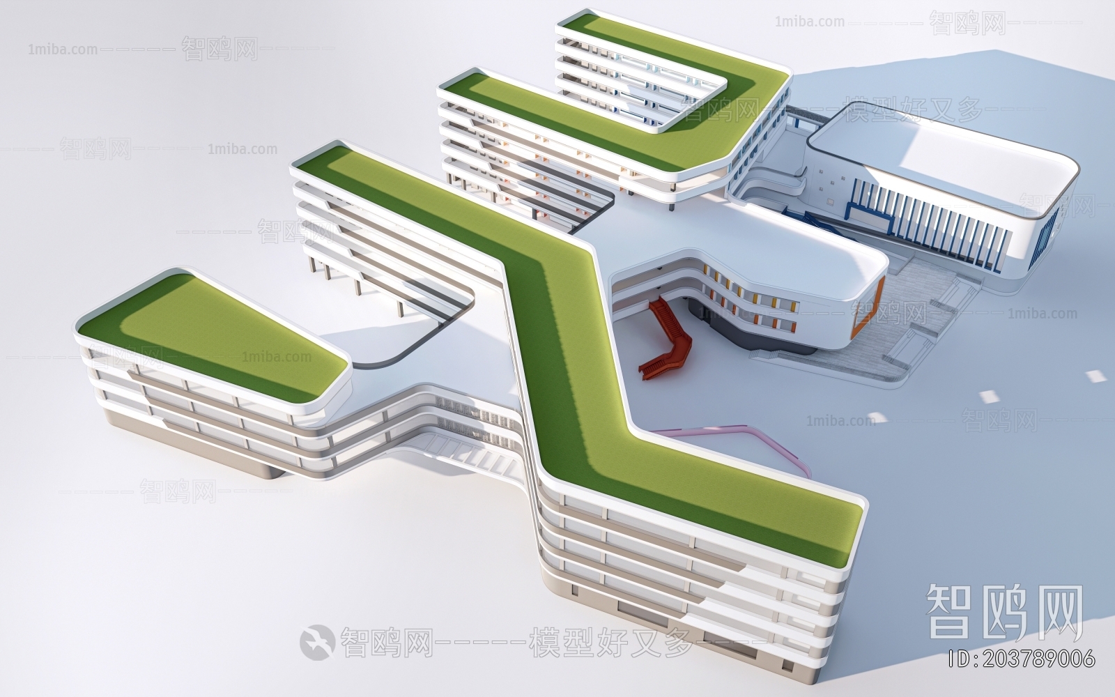 Modern School Building