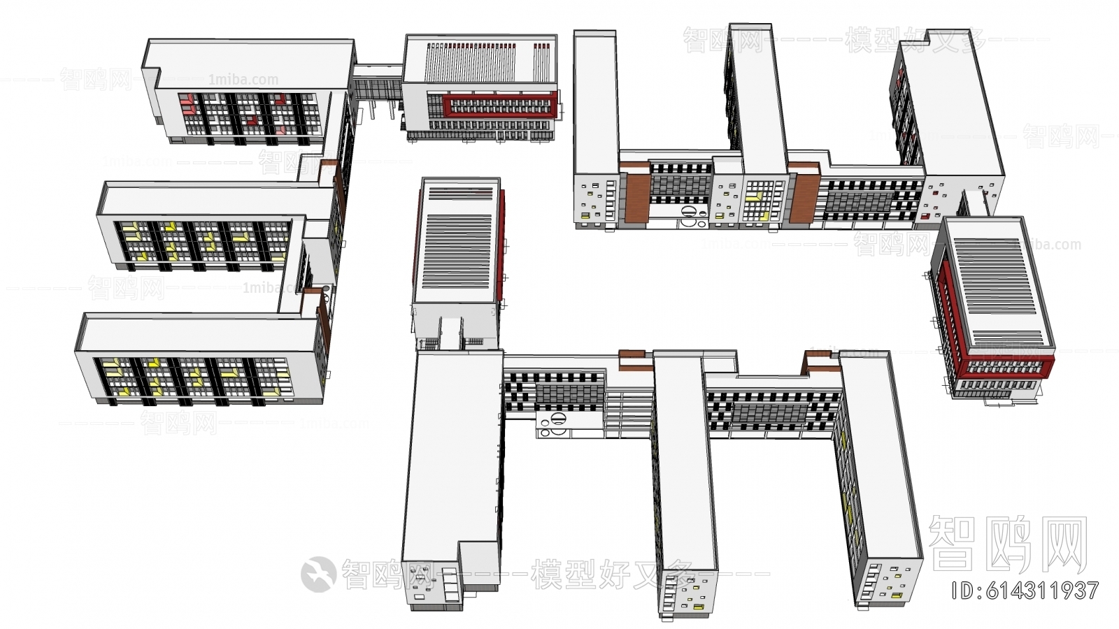 Modern School Building