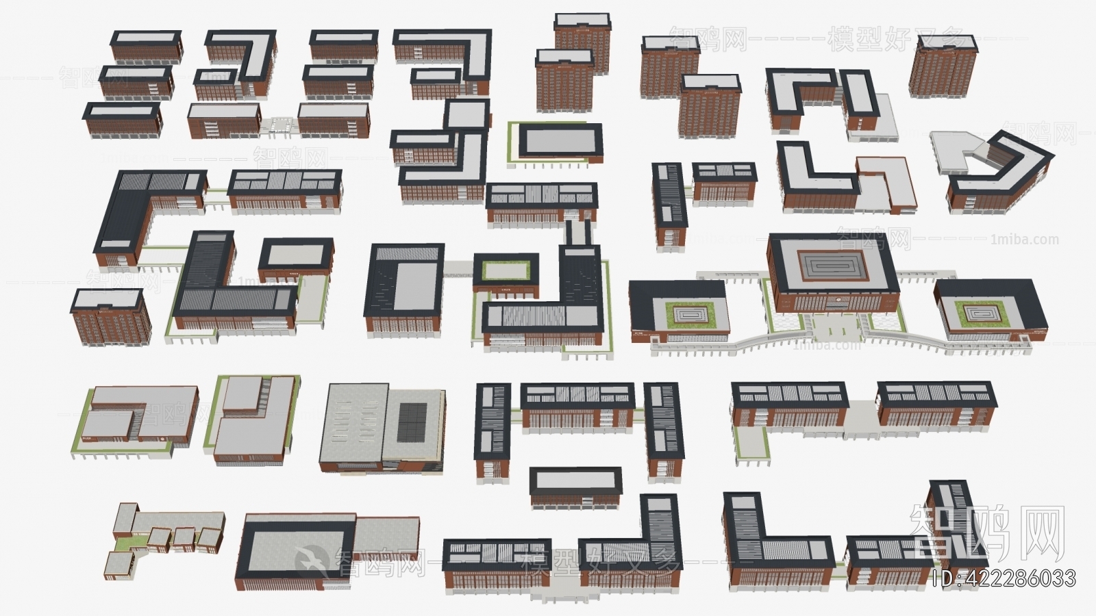 Modern School Building