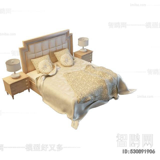 Modern Double Bed